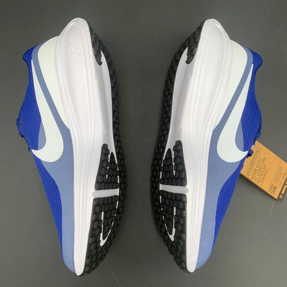 Nike Revolution 8 Deep Royal Blue‎ White Running Shoes HJ9198-401 Mens 12
